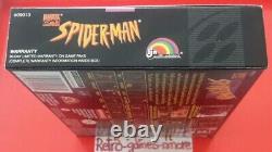 Spider-man La Série Animée Super Nintendo Authentic Snes Image Réelle No Game