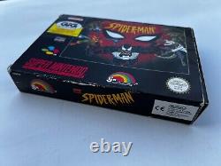 Spider-man PAL EUR Super Nintendo SNES SPIDERMAN