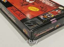 Spiderman Venom Carnage Maximum (super Nintendo Snes) Panier, Boîte, Inserts, Poster