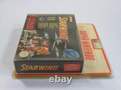 Starwing Super Nintendo (snes) Pal-fah Hard Blister (neuf neuf)