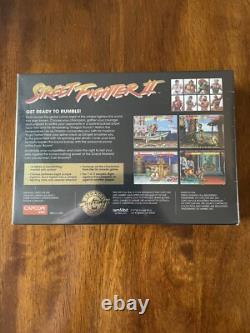 Street Fighter 2 30ème Anniversaire Cartouche Super Nintendo Iam8bit Scellée Snes