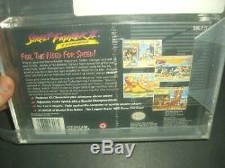 Street Fighter 2 II Turbo Neuf Et Scellé En Usine Vga 80 Snes Super Nintendo
