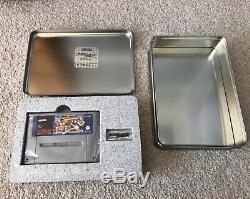 Street Fighter 2 Turbo Tin Collectors Super Nintendo Snes Boxed Pal Cib Ukv