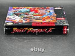 Street Fighter II 2 Super Nintendo SNES CAPCOM Scellé Neuf Authentique