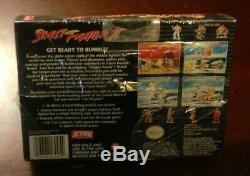 Street Fighter II Super Nes Super Nintendo Snes Nouvelle Usine Sealed Jeu Capcom 2