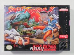 Street Fighter II Super Nintendo (SNES) NTSC-USA (Nouvelle marque neuve)