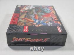 Street Fighter II Super Nintendo (SNES) NTSC-USA (Nouvelle marque neuve)