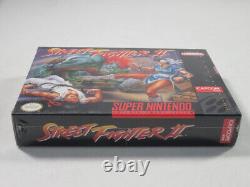 Street Fighter II Super Nintendo (SNES) NTSC-USA (Nouvelle marque neuve)