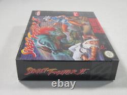 Street Fighter II Super Nintendo (SNES) NTSC-USA (Nouvelle marque neuve)