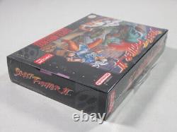 Street Fighter II Super Nintendo (SNES) NTSC-USA (Nouvelle marque neuve)