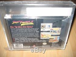 Street Fighter II Turbo Super Nintendo 1993 Snes Nouvelle Marque Vga Graded 85