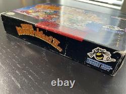 Super Adventure Island 2 II Super Nintendo Snes Cib Complet Dans Box Game Manual+