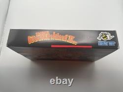 Super Adventure Island II 2 Super Nintendo, 1995 SNES CIB Complet Avec Affiche