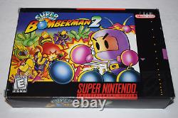 Super Bomberman 2 Cartouche de Jeu Vidéo Super Nintendo SNES avec Boîte
