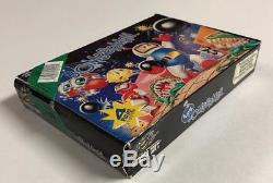 Super Bomberman (super Nintendo 1993) Snes Cib Complet Rare Petite Boîte
