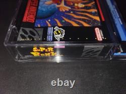 Super Bonk Hudson Soft Super Nintendo SNES NRMT CGC 9.2 Évalué Complet dans la Boîte