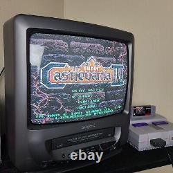 Super Castlevania IV 4 Super Nintendo SNES CIB Complet avec Poster et Carte d'enregistrement