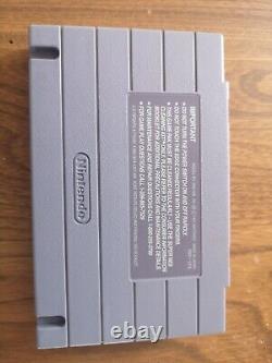 Super Castlevania IV SNES SUPER NINTENDO Original COMPLET CIB Authentique TESTÉ