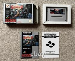 Super Castlevania IV SNES Super Nintendo + Protecteur