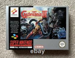 Super Castlevania IV SNES Super Nintendo + Protecteur
