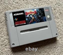 Super Castlevania IV SNES Super Nintendo + Protecteur