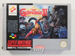 Super Castlevania IV Super Nintendo (SNES) Pal-noe Sans Notice Sans Manuel