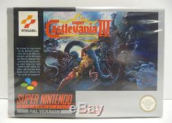 Super Castlevania IV Super Nintendo Snes Pal Boxed Rare