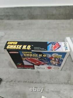 Super Chase Hq Snes Complete Aus Pal -super Nintendo Great Condition
