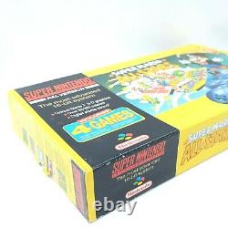 Super Console Nintendo Snes Boxed Pal Mario All Stars Ed. Très Bon État