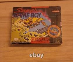 Super Gameboy Scellé (super Nintendo, Snes, 1994) Oem Nouveau! Lire La Description