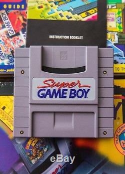 Super Gameboy Snes Système De Divertissement Super Nintendo Cib Complete Big Box