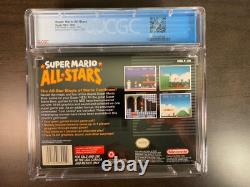 Super Mario All-Stars Super Nintendo SNES CIB Complet CGC 8.5