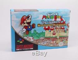 Super Mario Bros Les Envahisseurs De Mushroom Kingdom Super Nintendo Snes Pal Ntsc