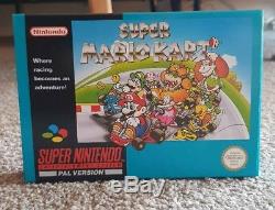 Super Mario Kart Grand Prix Pack - Édition Big Box Super Nintendo Snes Aus Pal