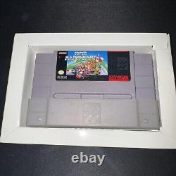 Super Mario Kart (SNES) Super Nintendo NES Étiquette Noire Complet dans la Boîte 1992 CIB