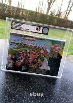 Super Mario Kart Snes / Sealed/ Vga 85 / Classé/ Ntsc / Rare / Super Nintendo/us