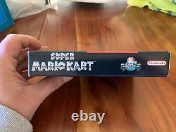 Super Mario Kart Super Nintendo Snes 100% Complet Cib Excellent État