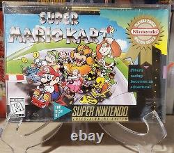 Super Mario Kart (super Nintendo, 1992) Snes Nouvelle Marque Scellée! Ne Manquez Pas