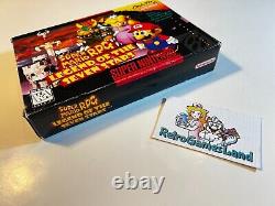 Super Mario RPG Boîte + Manuel NTSC USA Super Nintendo SNES SANS JEU