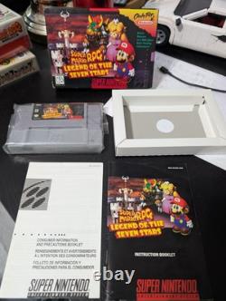 Super Mario RPG Légende des Sept Étoiles Super Nintendo SNES Authentique - Utilisé
