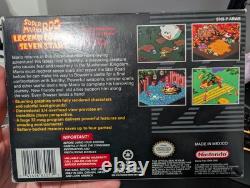 Super Mario RPG Légende des Sept Étoiles Super Nintendo SNES Authentique - Utilisé