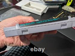 Super Mario RPG Légende des Sept Étoiles Super Nintendo SNES Authentique - Utilisé
