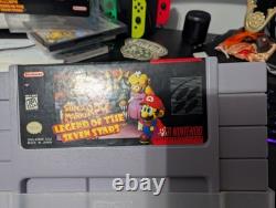 Super Mario RPG Légende des Sept Étoiles Super Nintendo SNES Authentique - Utilisé