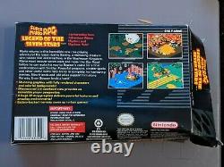 Super Mario Rpg (super Nintendo Snes) Complet Dans Box Cib Box + Livret