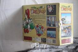 Super Mario World 2 Big Box Snes Super Édition Spéciale Ile De Yoshi's Super Nintendo