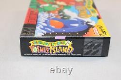 Super Mario World 2 Yoshi's Island SNES Complet CIB EXCELLENTE CONDITION! RARE
