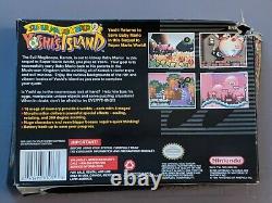 Super Mario World 2 Yoshi’s Island Snes (super Nintendo, 1995) Cib Complet