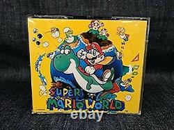 Super Mario World CD Soundtrack Super Nintendo Snes Japon Utilisé
