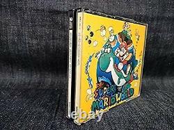 Super Mario World CD Soundtrack Super Nintendo Snes Japon Utilisé