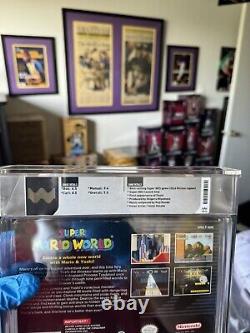 Super Mario World (Super Nintendo Entertainment System SNES, 1991) WATA 7.5 CIB <br/>
 <br/>Super Mario World (Super Nintendo Entertainment System SNES, 1991) WATA 7.5 CIB